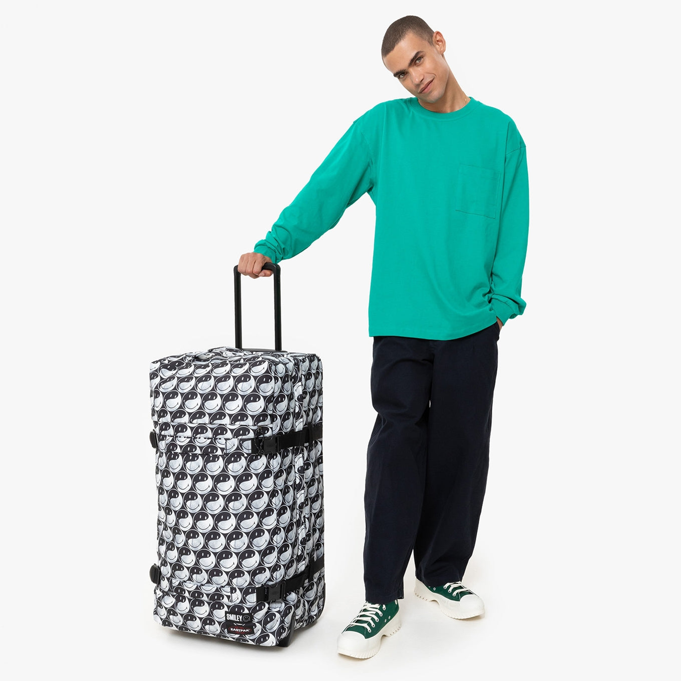 Eastpak Transit'R L tarp yolk Soft suitcase