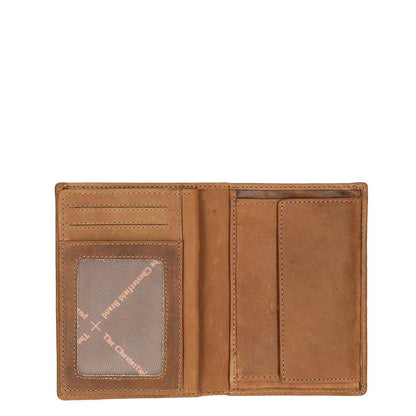 Die Chesterfield Brand Ascot Billfold High 6cc Cognac Herrenbrieftasche