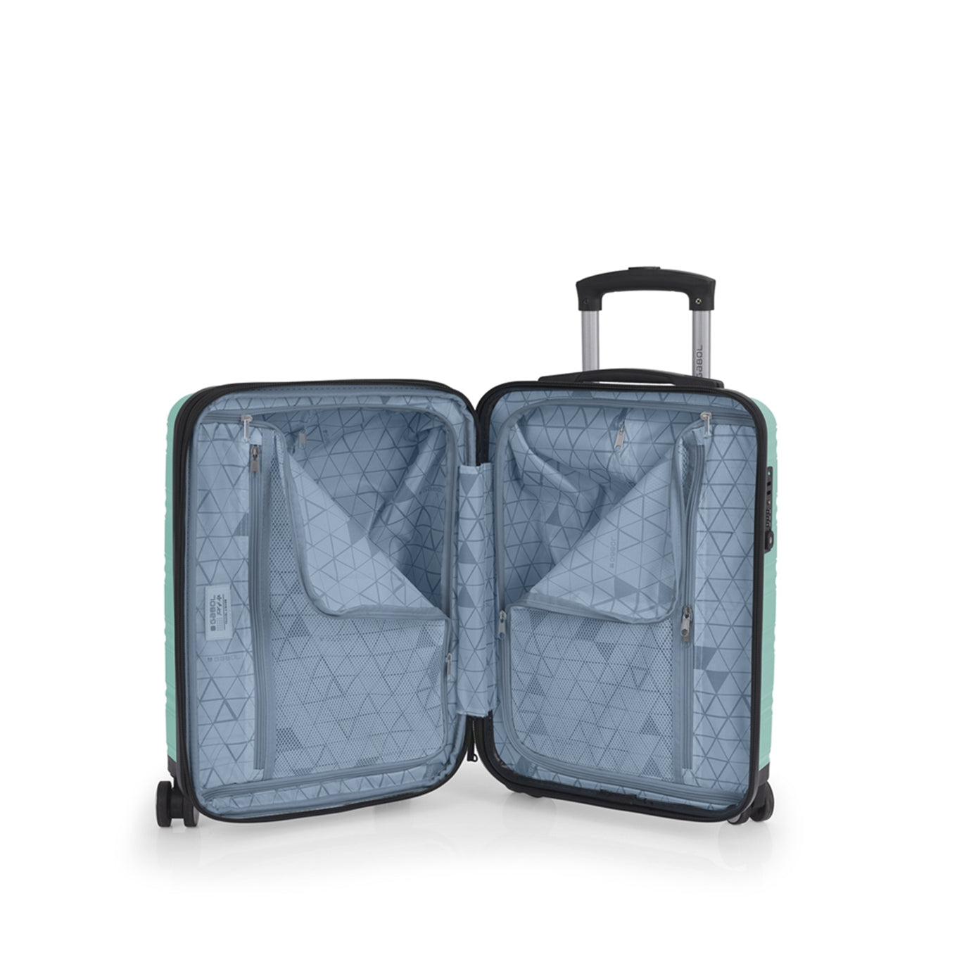 Gabol Uyiko Cabin Trolley 55/35 mint green Hard Case