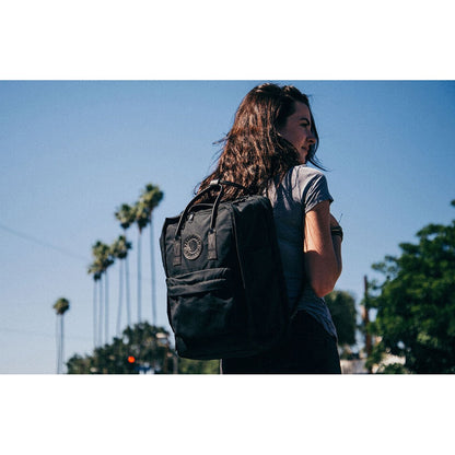 Fjallraven Kanken Nr. 2 Schwarzer Rucksack schwarz
