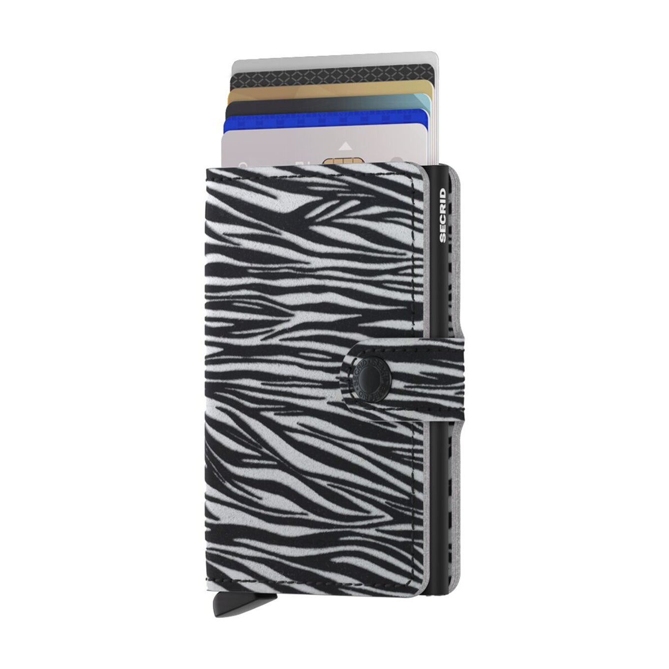 Secrid Miniwallet Zebra hellgraue Damenbrieftasche