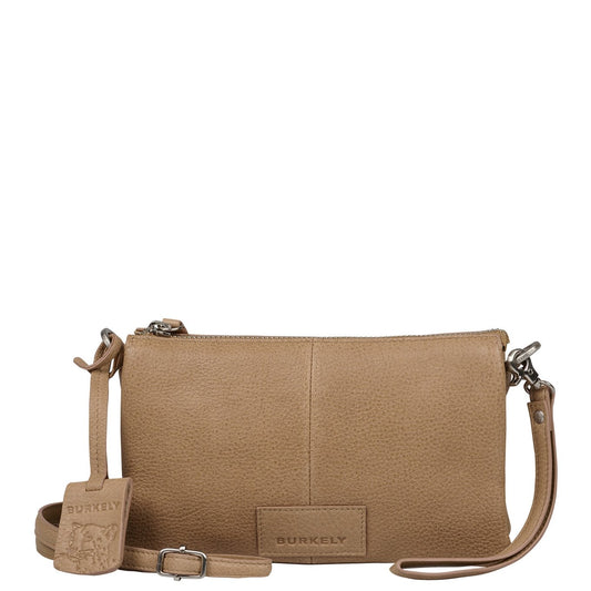 Burkely Soft Skylar Triple Pocket Zip cozy cognac Women's bag