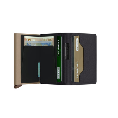 Secrid Bandwallet Liba schwarz oliv Damenbrieftasche