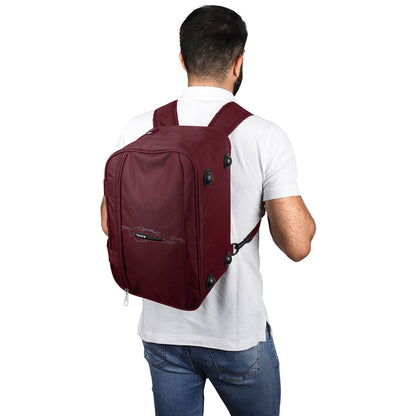 Gabol Week Eco Backpack Bag S burgunderrote Wochenendtasche