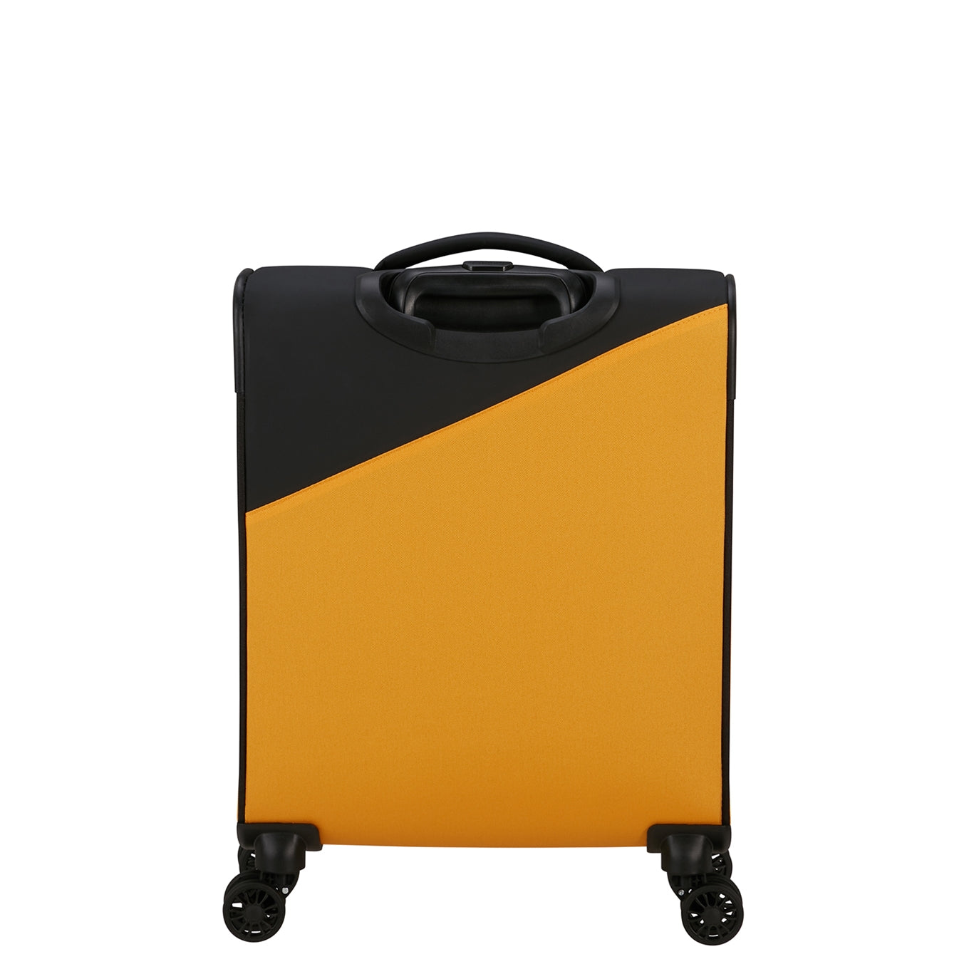 American Tourister Daring Dash Spinner S EXP black/yellow Soft suitcase
