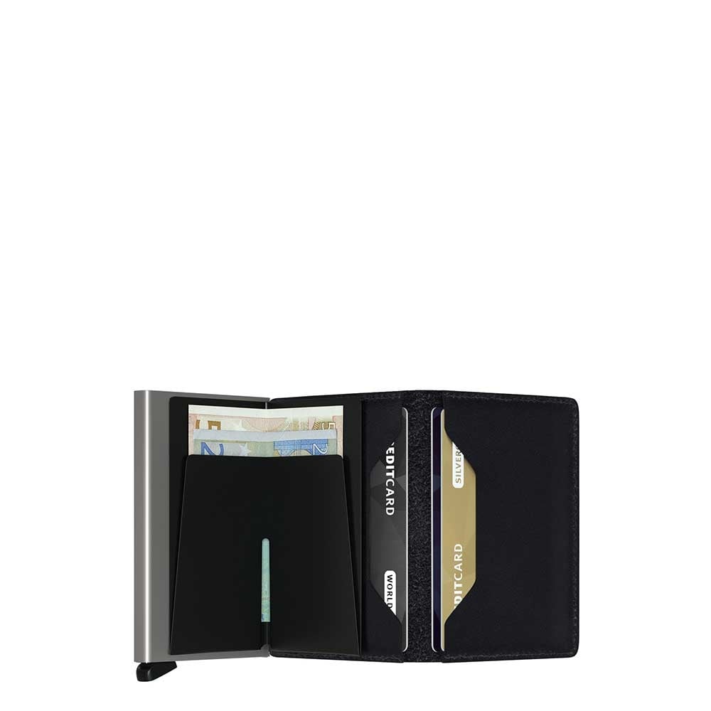 Secrid Slimwallet Wallet schwarz Damenbrieftasche