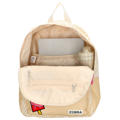 Zebra Trends Kids Backpack beige