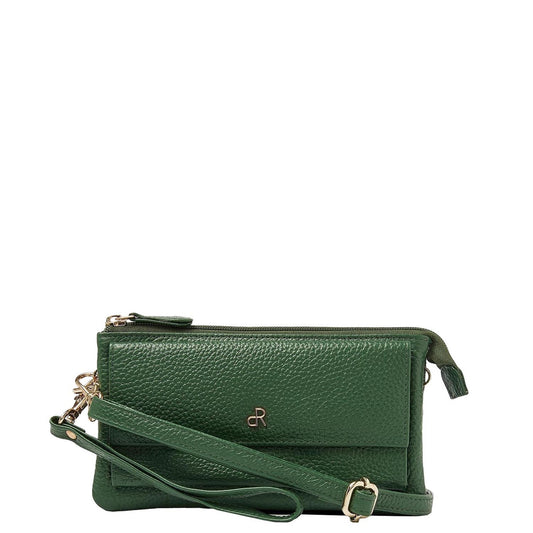 dR Amsterdam Momentum Shoulderbag / Clutch green