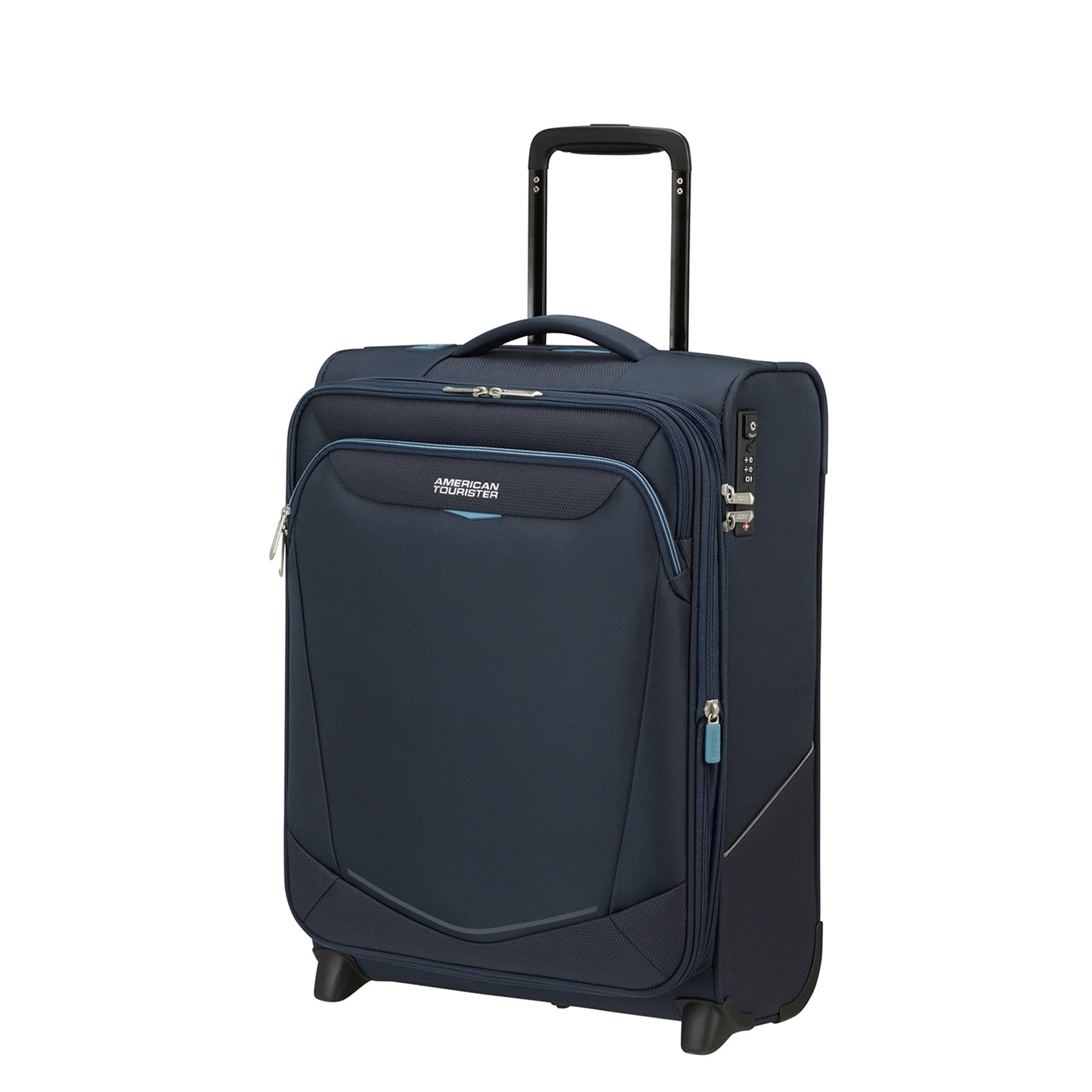 American Tourister Summerride Upright S Exp marineblauer Weichkoffer