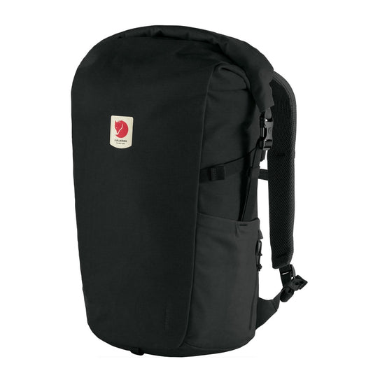 Fjallraven Ulvö Rolltop 30 schwarzer Rucksack