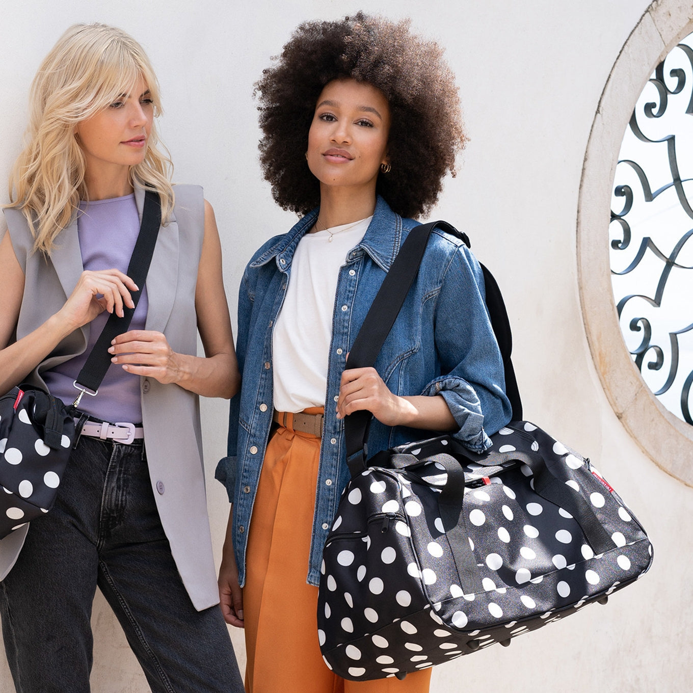 Reisenthel Traveling Activitybag dots white