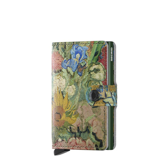 Secrid Miniwallet Art Van Gogh Museum Blumenstrauß Damenbrieftasche