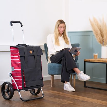 Andersen Royal Shopper Jella roter Trolley