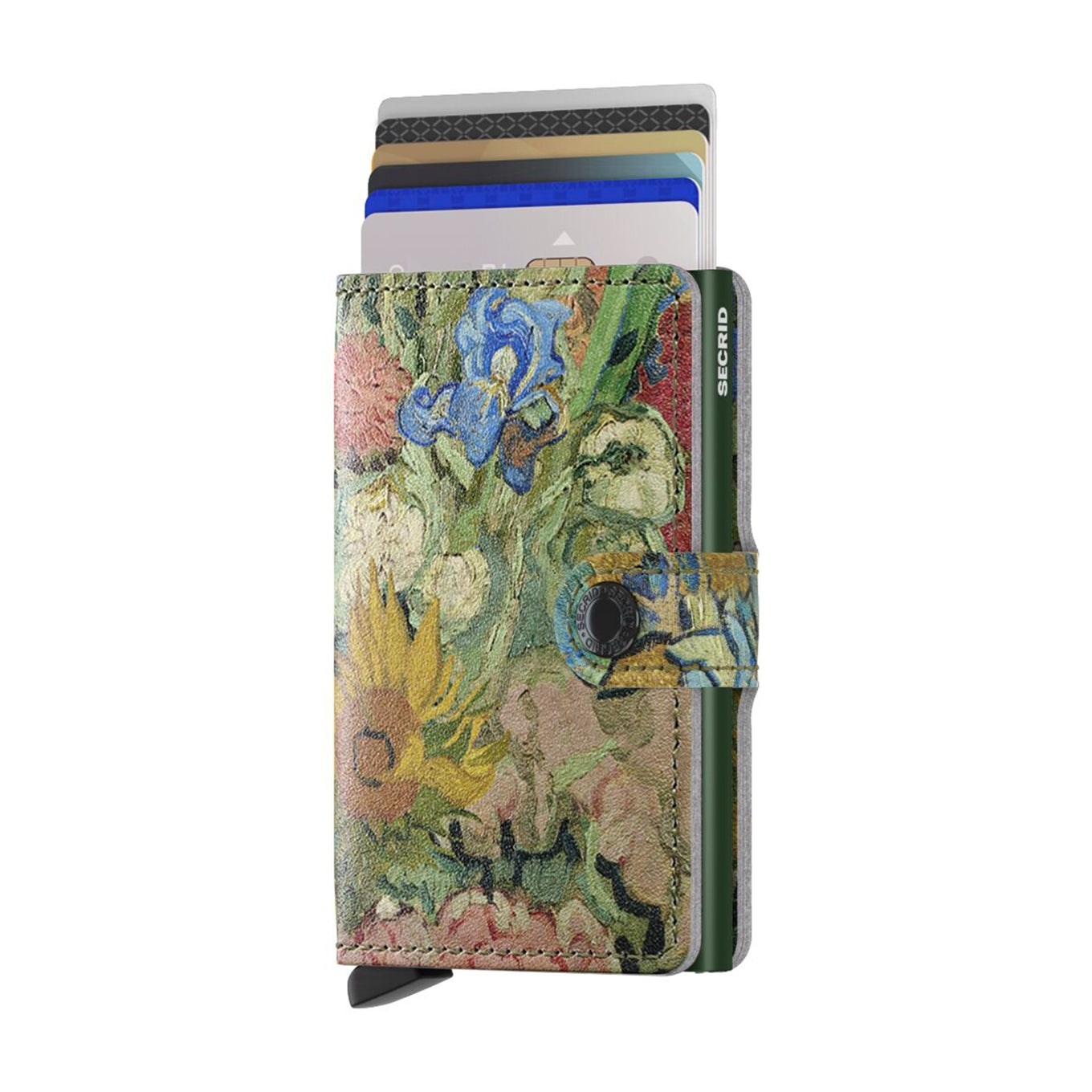 Secrid Miniwallet Art Van Gogh Museum Blumenstrauß Damenbrieftasche