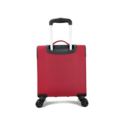 Decent D-Upright Underseater Trolley 42cm rot Weicher Koffer