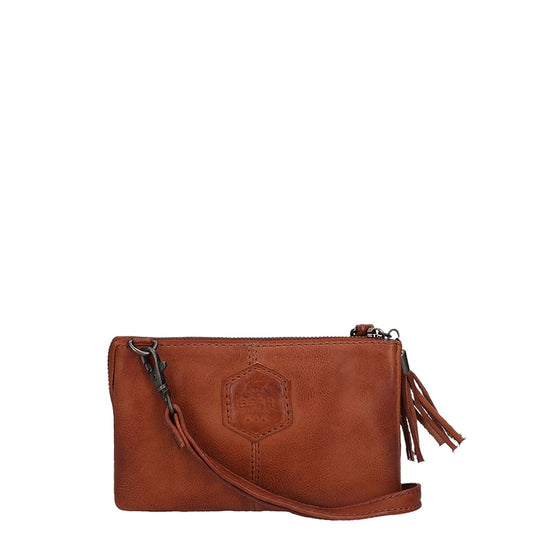 Bear Design Callisto Pelle Alessia Clutch cognac Women's bag