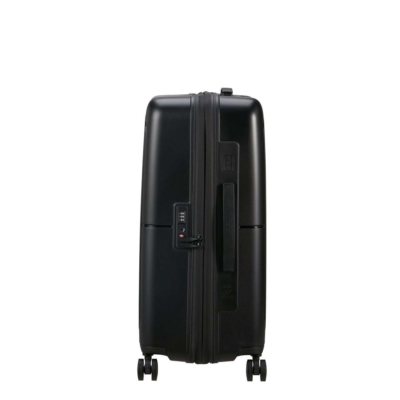 American Tourister Dashpop Spinner 67 Exp echtes schwarzes Hartschalenetui