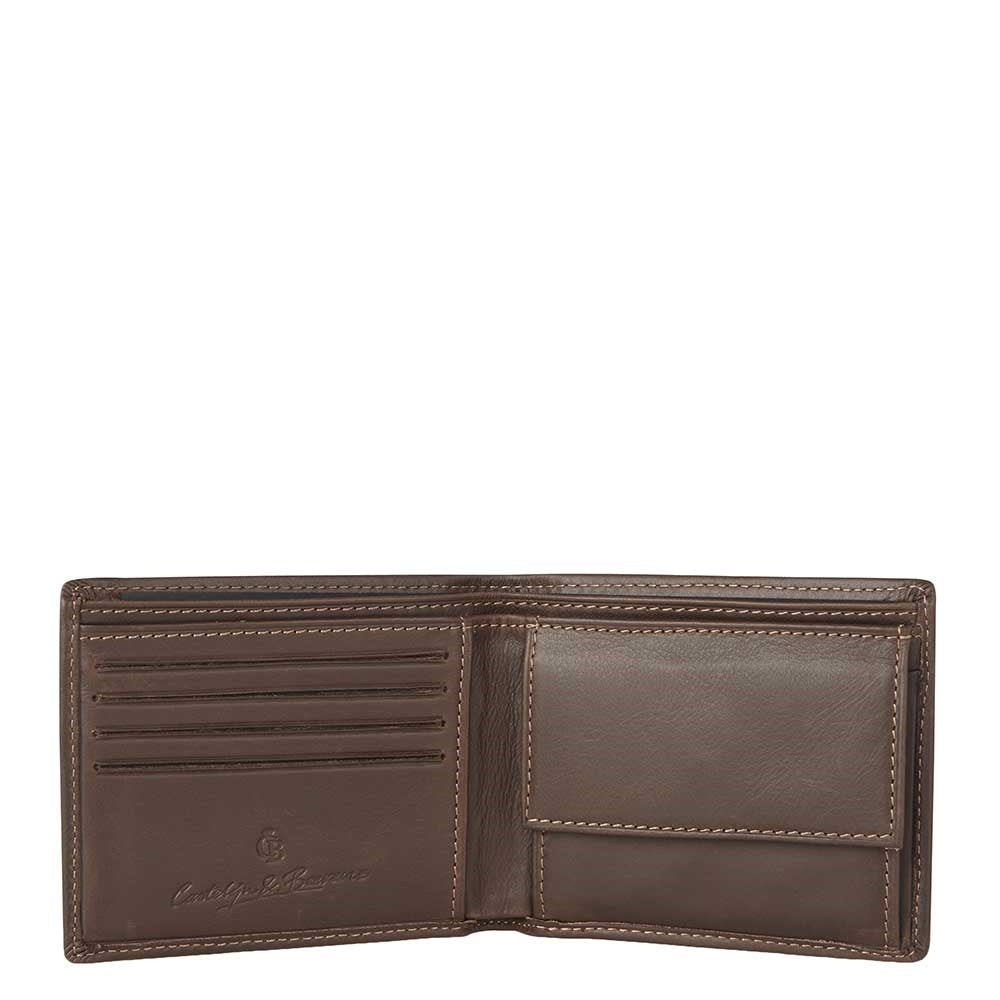 Castelijn & Beerens Canyon Billfold 8 Creditcards mokka