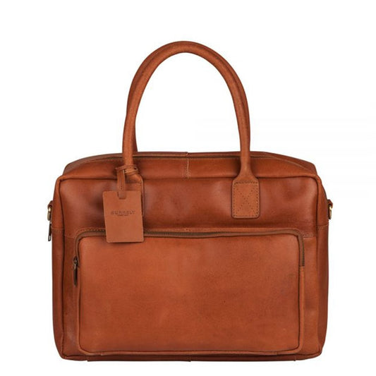 Burkely Vintage Mitch Worker 15" Cognac