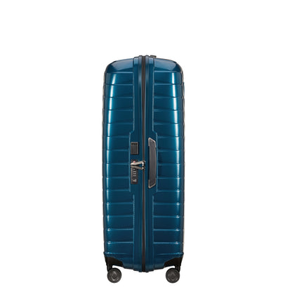 Samsonite Proxis Spinner 86 benzinblauer Hartschalenkoffer