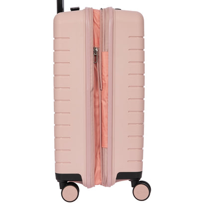 Bric's Ulisse Trolley Expandable 55 USB Pearl Pink Hard Case