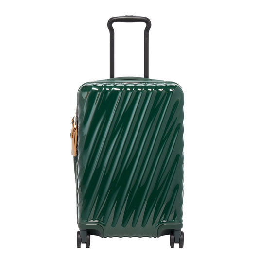 Tumi 19 Degree International erweiterbarer 4-Rad-Trolley, jägergrüner Hartschalenkoffer