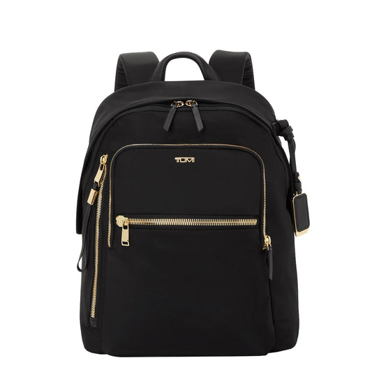 TUMI Voyageur Halsey Backpack black/gold
