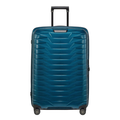 Samsonite Proxis Spinner 75 benzinblauer Hartschalenkoffer
