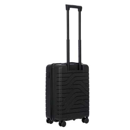 Bric's Ulisse Trolley Expandable 55 USB schwarzes Hartschalenetui