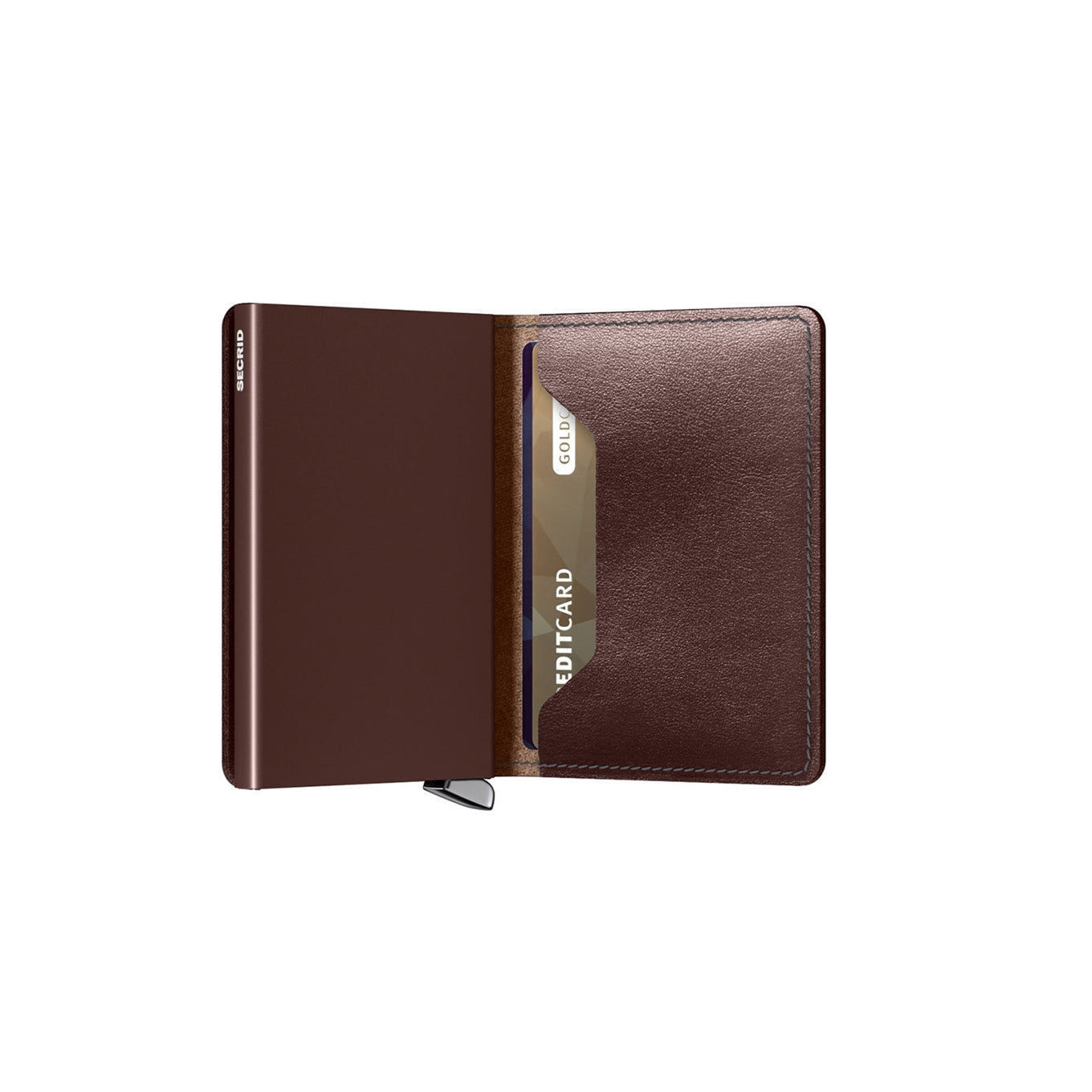 Secrid Slimwallet Wallet Dusk dark brown