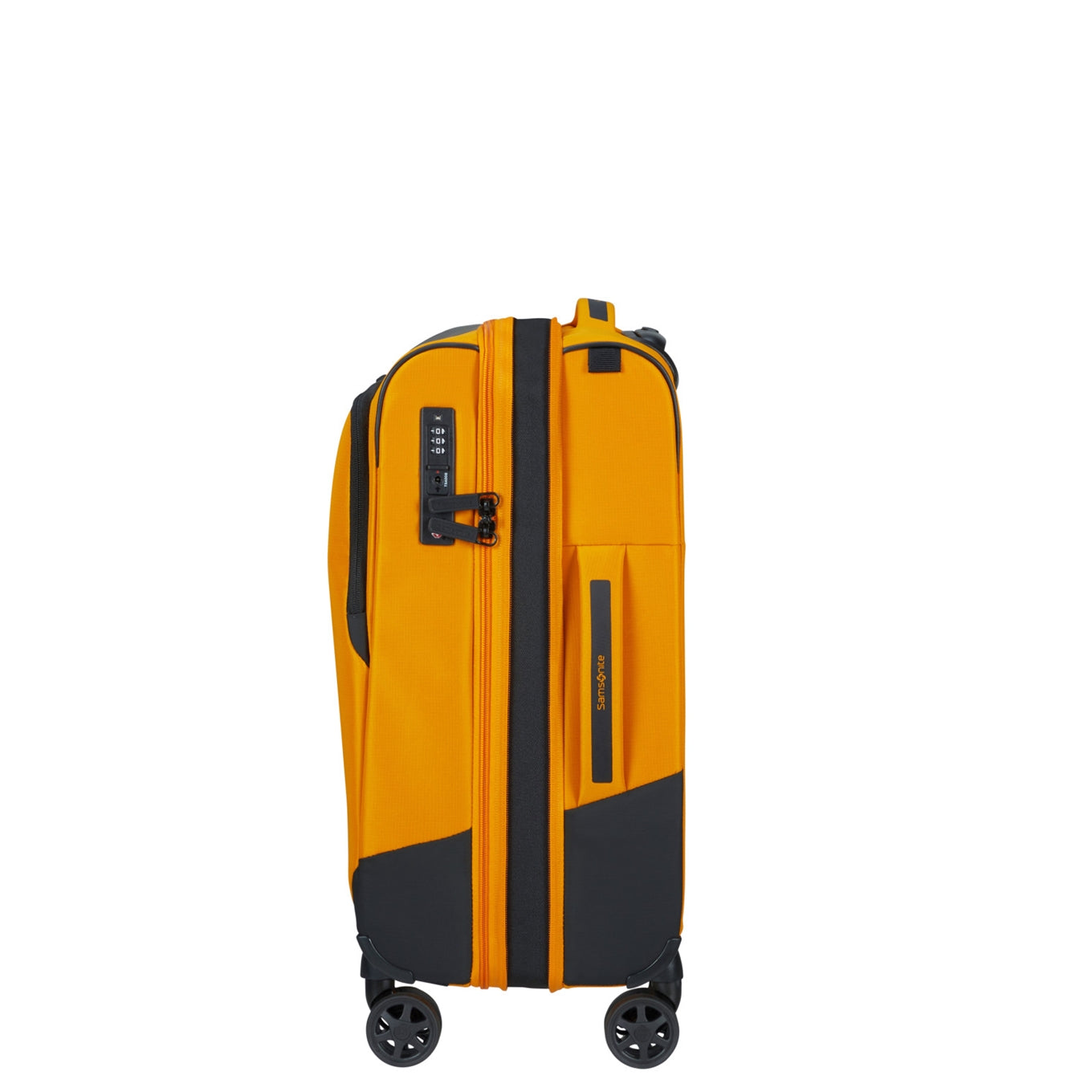 Samsonite BIZ2GO TRVL Spinner 55 DF Erweiterbares strahlend gelbes Softcase