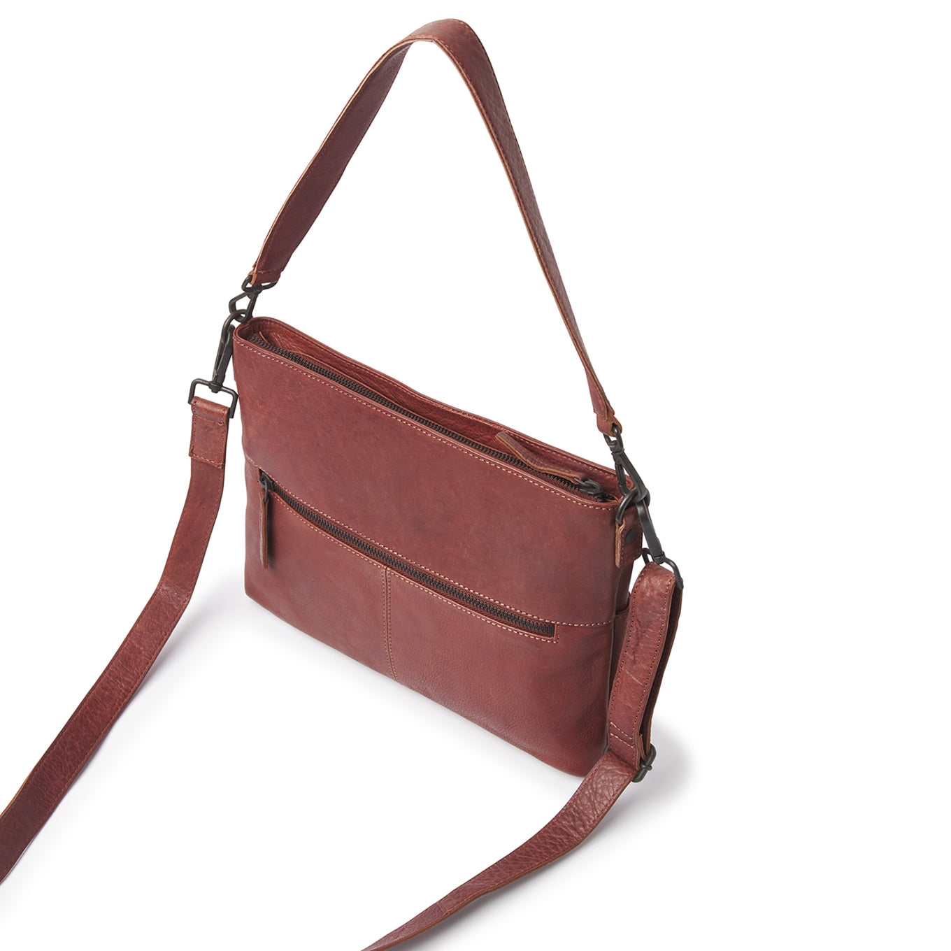 dR Amsterdam Tampa Hand/Shoulder bag brown