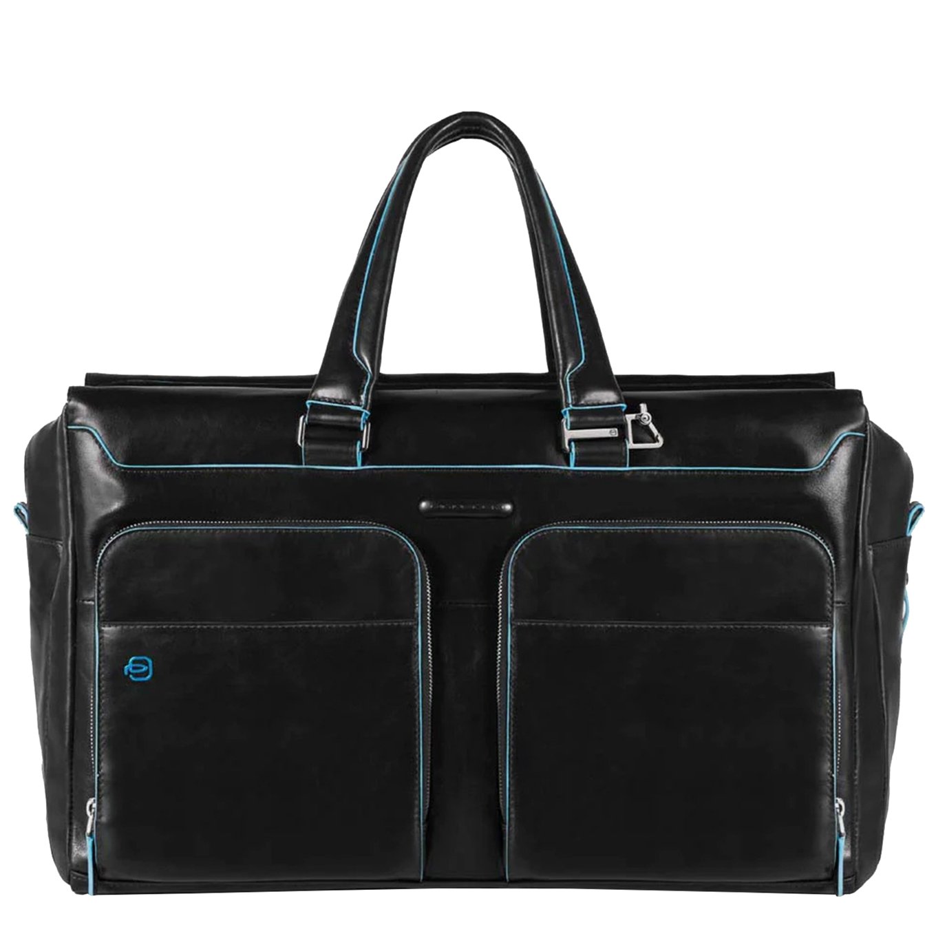 Piquadro Blue Square Duffel Bag black Weekend bag