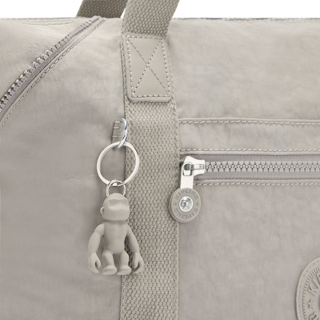 Kipling Art Handbag grey gris