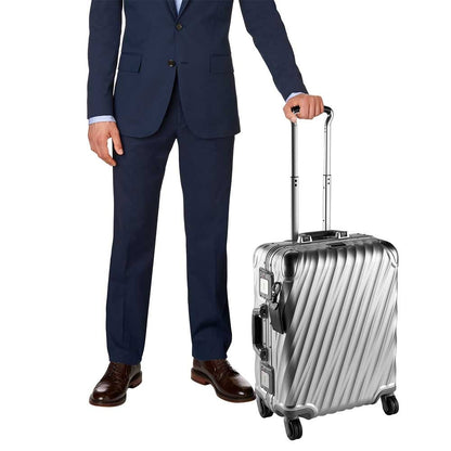 Tumi 19 Degree Aluminum Continental Carry-On silver