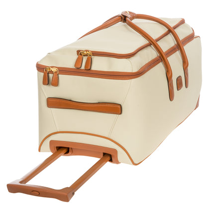 Bric's Firenze Holdall mit Rollen 72 Creme Reisetasche