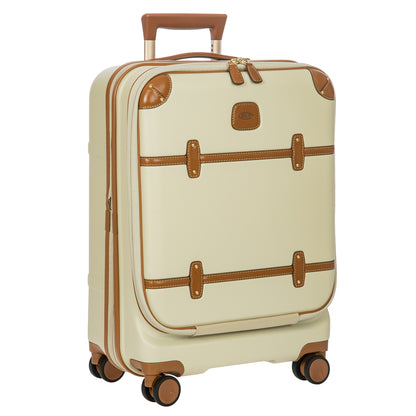 Bric's Bellagio Cabin Trolley Exp cremefarbener Hartschalenkoffer