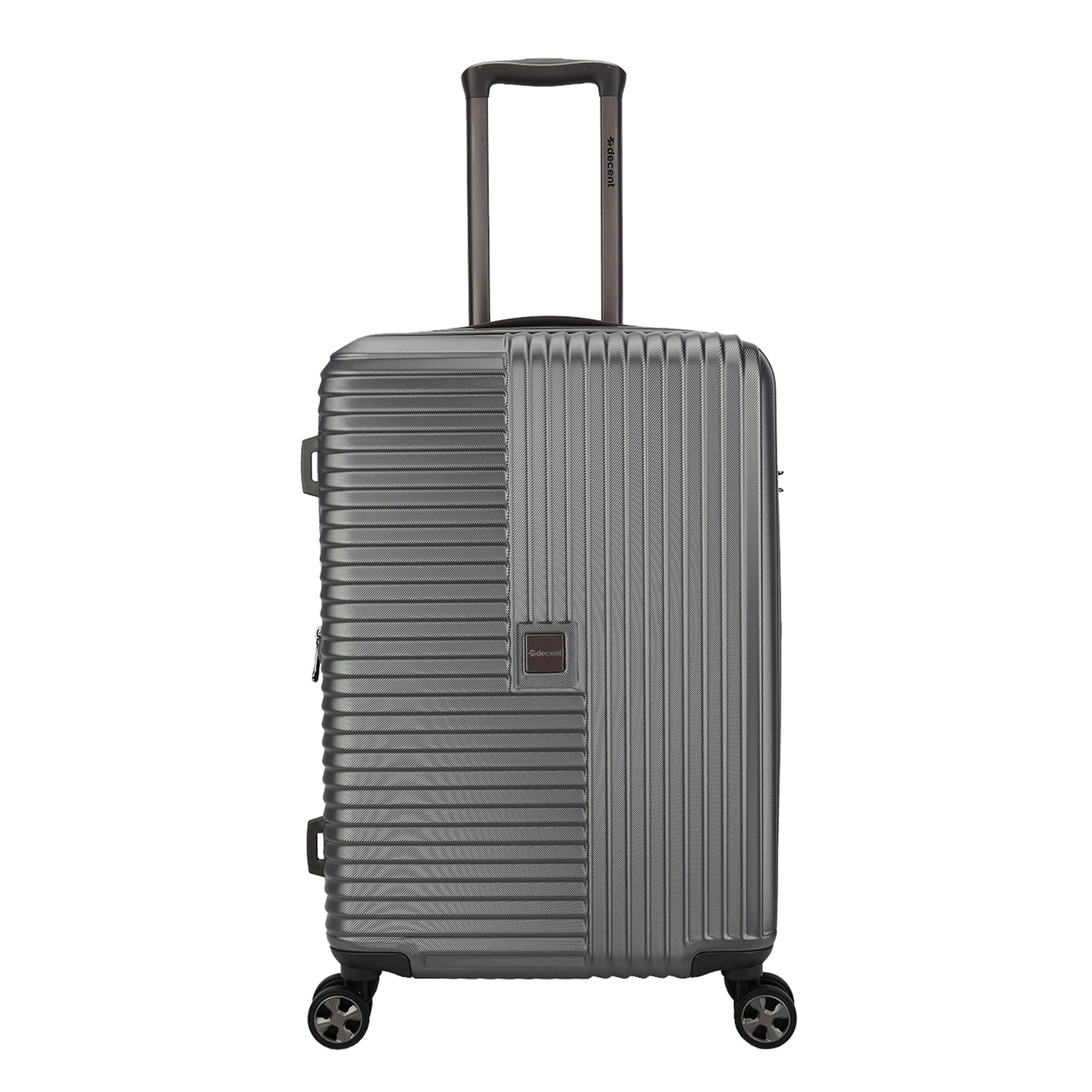 Decent Tourister Medium Trolley 66 grauer Hartschalenkoffer