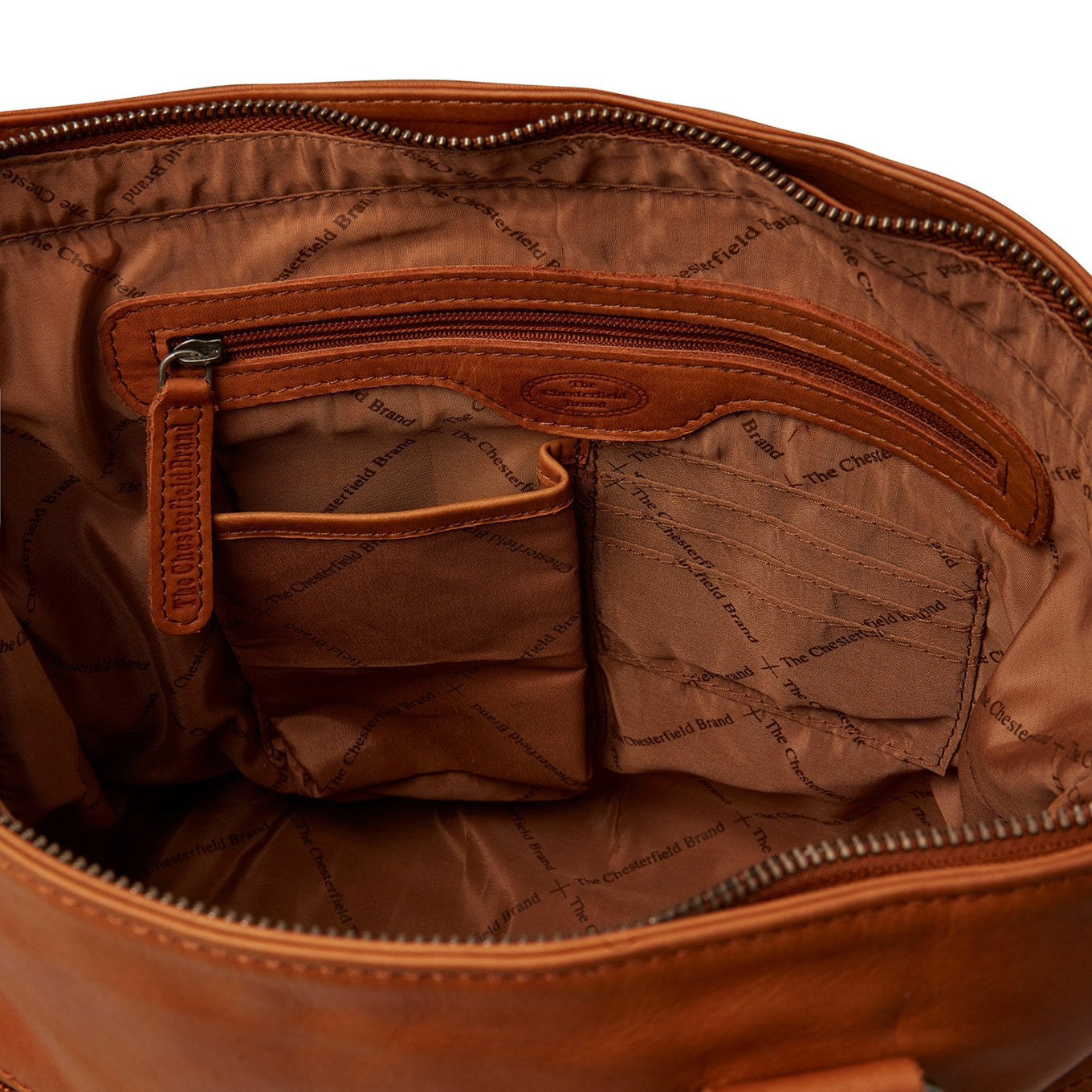 The Chesterfield Brand Rome Shopper cognac