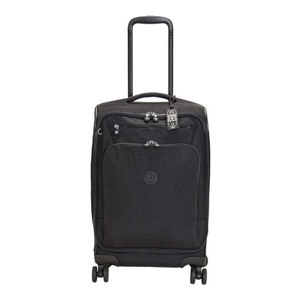Kipling New Youri Spin S Black Noir Weicher Koffer