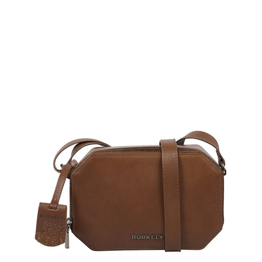 Burkely Nocturnal Nova Box Bag cognac Damentasche