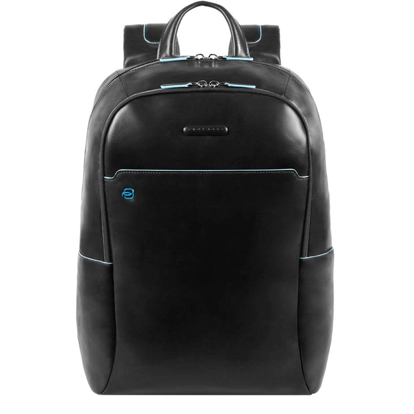 Piquadro Blue Square Computer Backpack with iPad Compartment black backpack