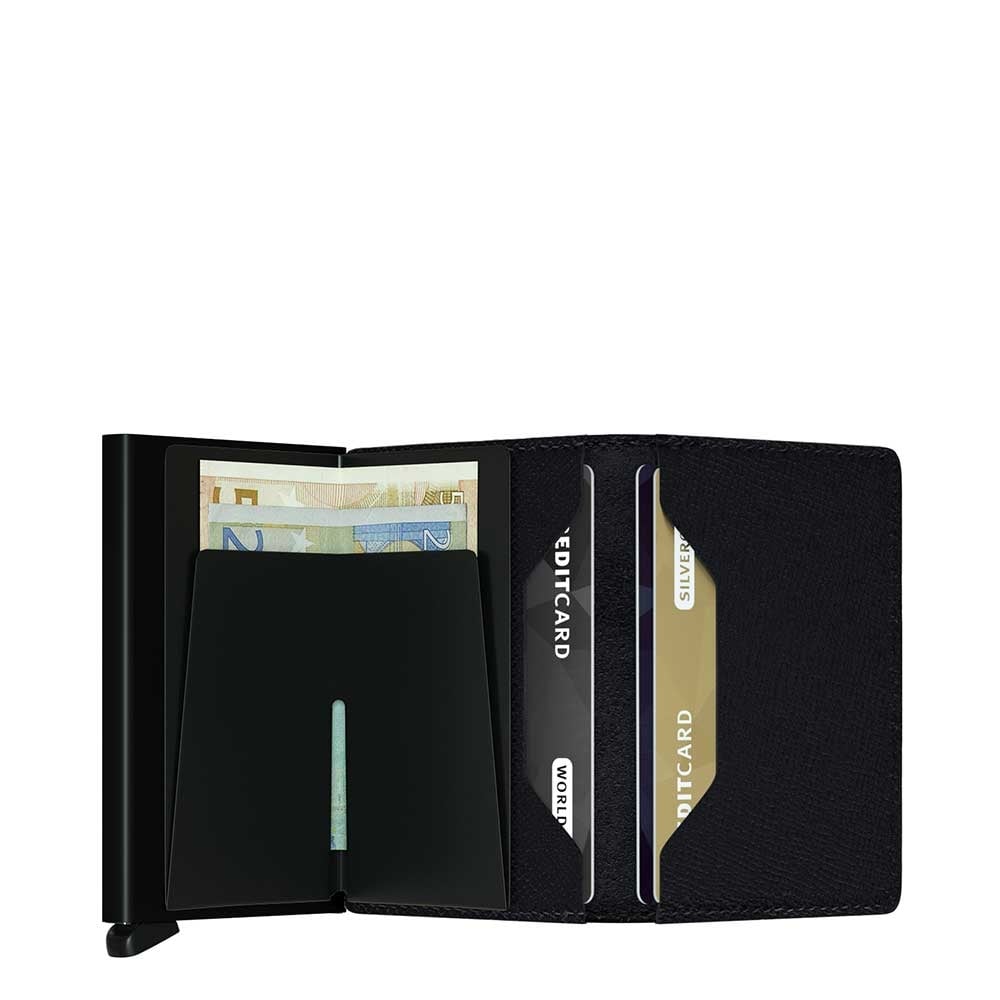 Secrid Slimwallet Wallet Crisple black Damenbrieftasche