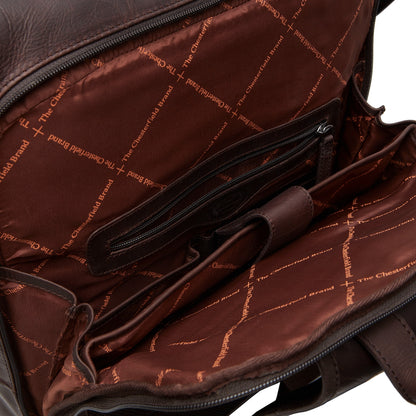 Der Chesterfield Brand Liverpool Backpack brauner Rucksack