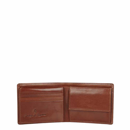 Castelijn &amp; Beerens Gaucho Billfold 9 Kreditkarten Cognac Herrenbrieftasche