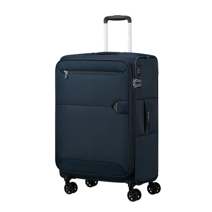 Samsonite Urbify Spinner 68 Exp marineblau Weicher Koffer