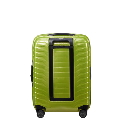 Samsonite Proxis Spinner 55 erweiterbarer Limetten-Hartschalenkoffer