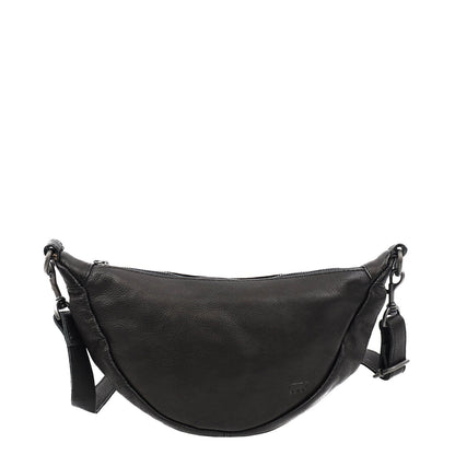 Bear Design Toon Crossbody black