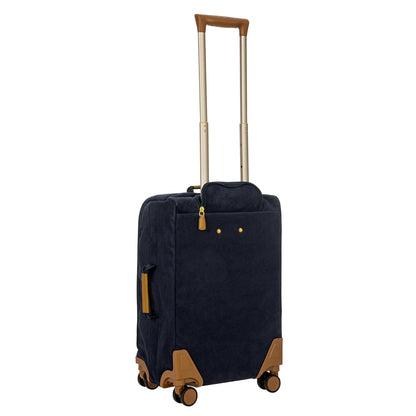 Bric's Life Trolley 55 blau II Weicher Koffer