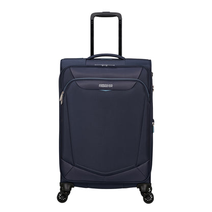 American Tourister Summerride Spinner M Exp marine Weicher Koffer